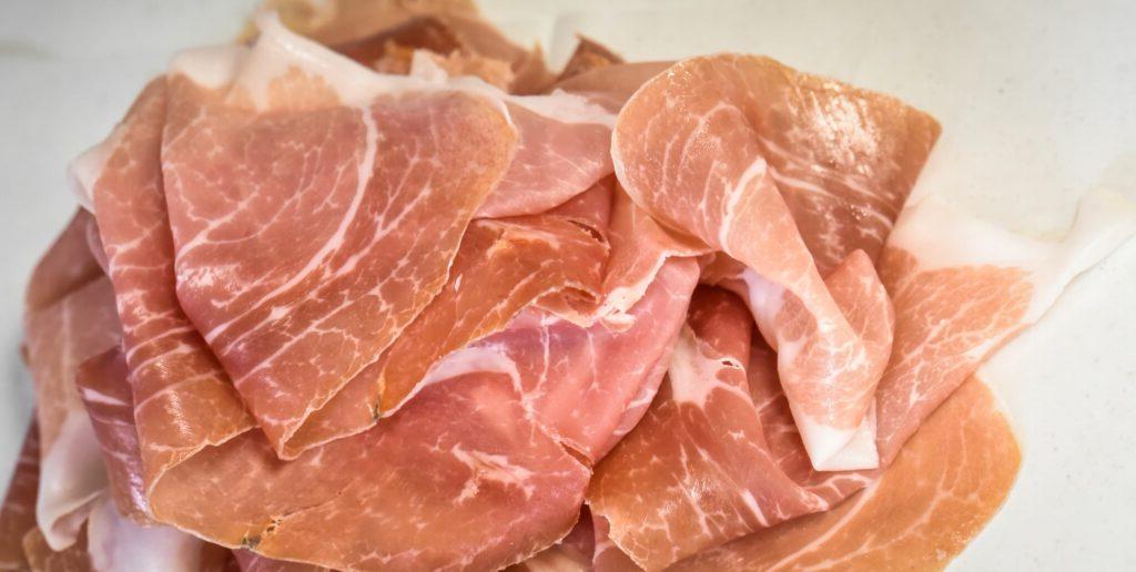 slices of prosciutto